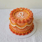 Horoscope Designs | Vintage Piping Cake