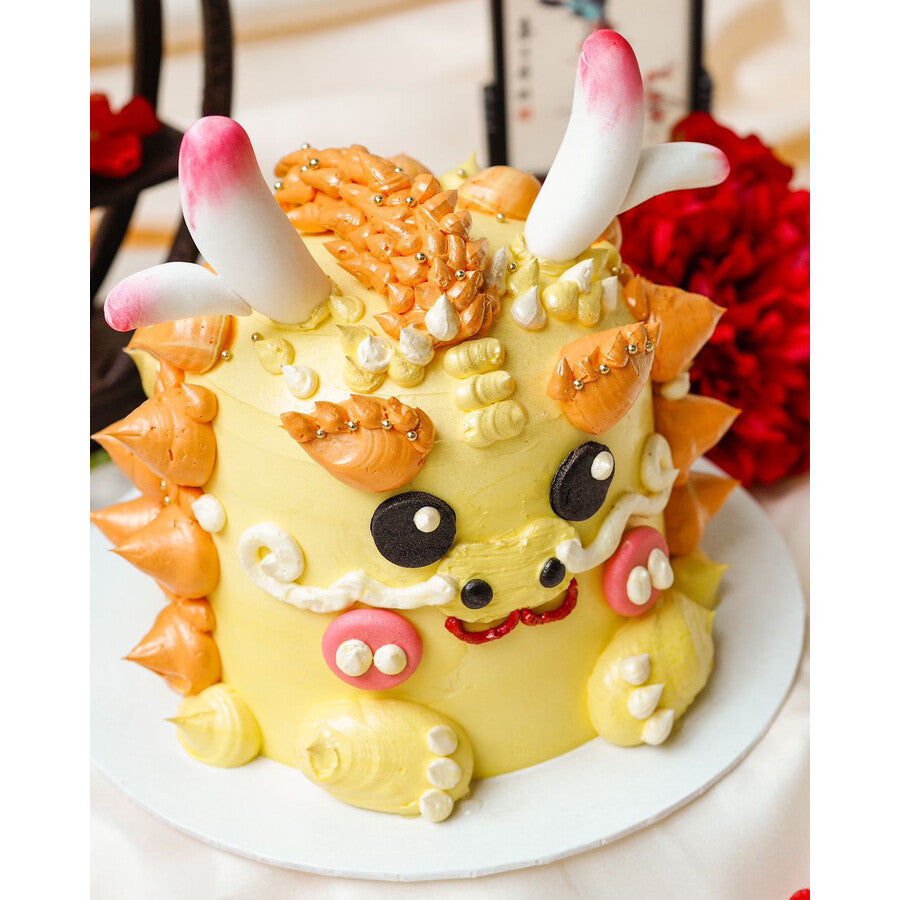 龍(Long)-evity Cake | Prosperous Dragon Cake