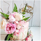 Naked Floral Cake