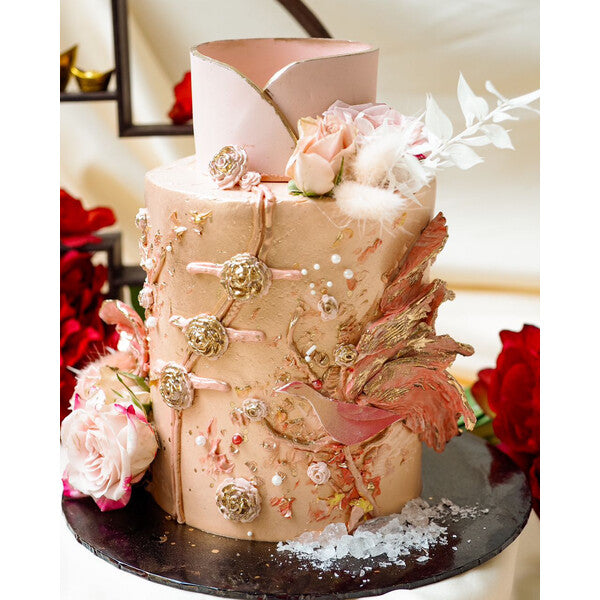 Orient Phoenix Cake | Elegant Cheongsam Cake
