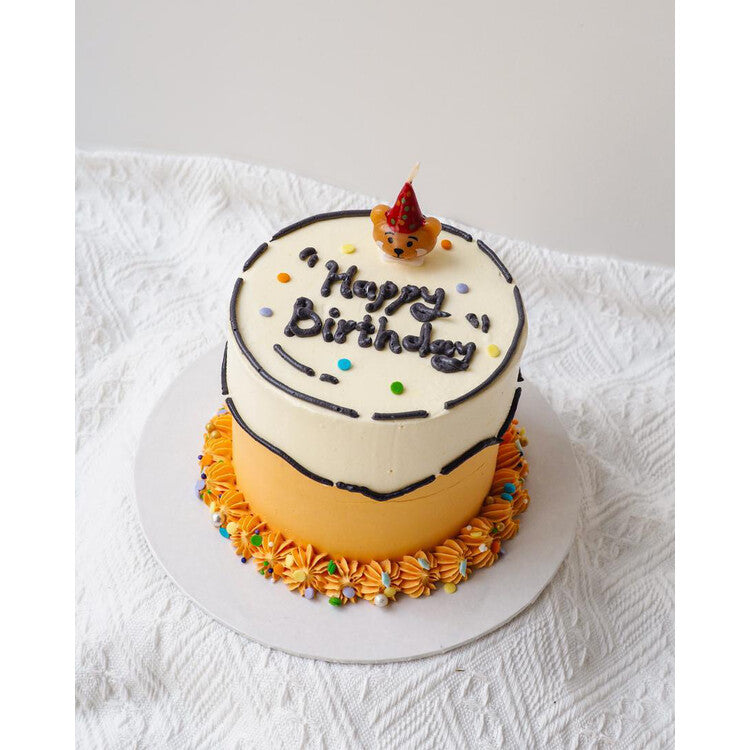 Party Bear Cake | Korean Birthday Cake