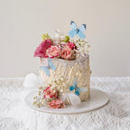 Priscilla Cake | Floral Butterfly Birthday Cake