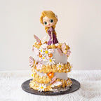 Rapunzelia Cake | Princess Birthday Cake