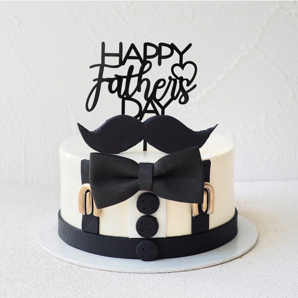 No.1 Dad Cake Designed for Father's Day