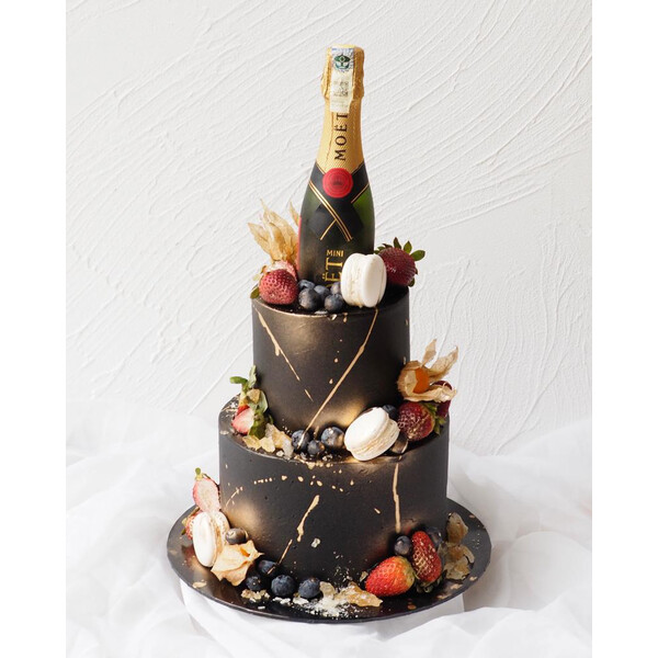 Pink Champagne Cake - Liv for Cake