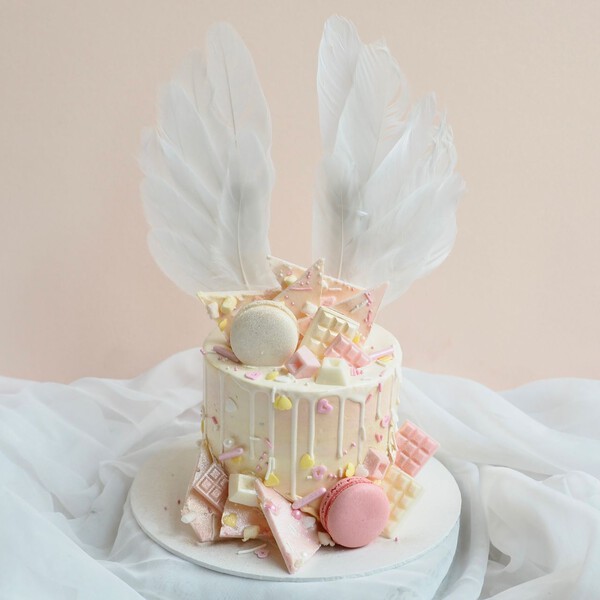 Funfetti Angel Food Cake - PB + P Design