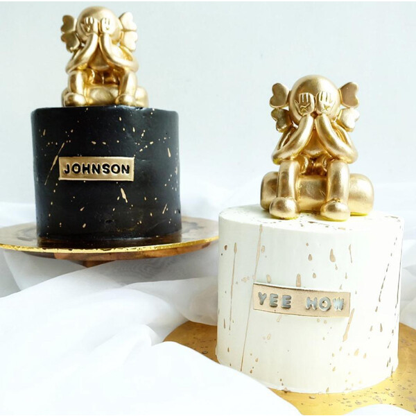 Louis Vuitton & Bear #ownbakeryyy #louisvuitton #cake